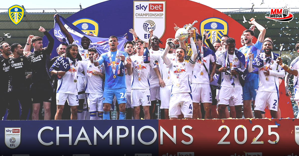 Leeds United crowned Championship champions